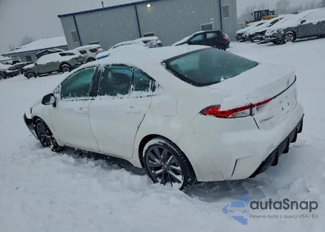 2025 Toyota Corolla Se z USA, uszkodzony, nr VIN 5YFS4MCE2SP226660